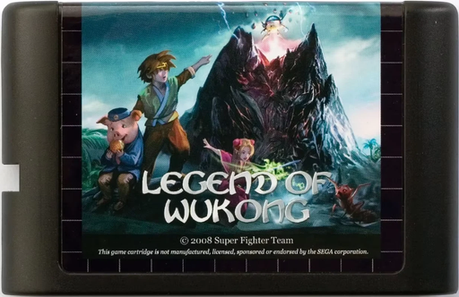 Legend of Wukong – 16-Bit Game Cartridge
