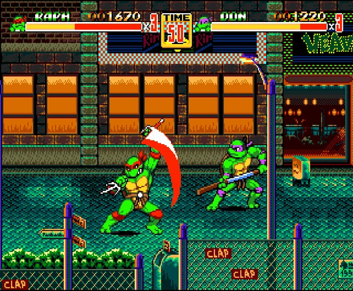 TMNT: Shredder’s Re-Revenge - SEGA Genesis