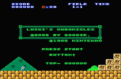 Luigi’s Chronicles - NES