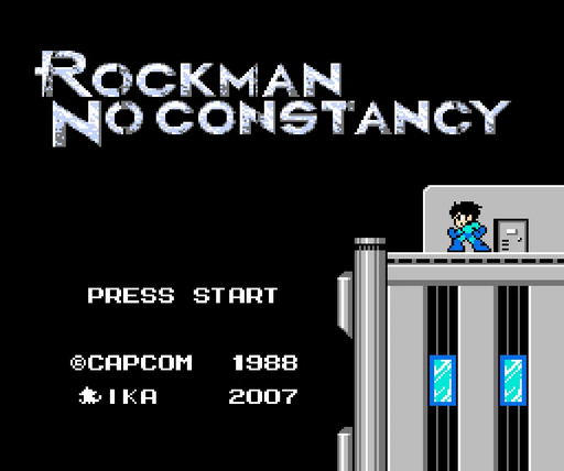 Rockman No Constancy – NES
