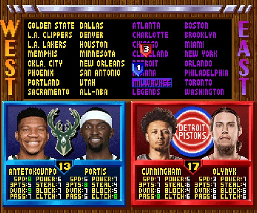 NBA Jam 2K22: Tournament Edition - SNES
