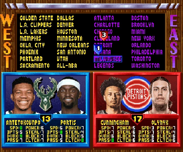 NBA Jam 2K22: Tournament Edition - SNES