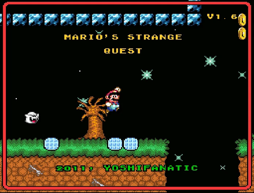 Mario's Strange Quest - SNES