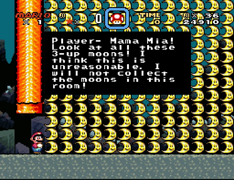 Mario's Strange Quest - SNES