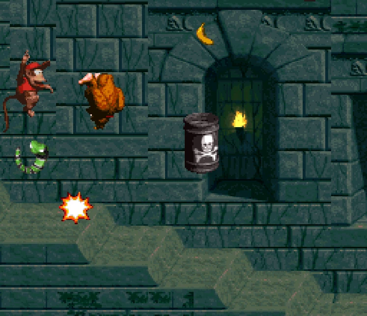Donkey Kong Country Mania - SNES