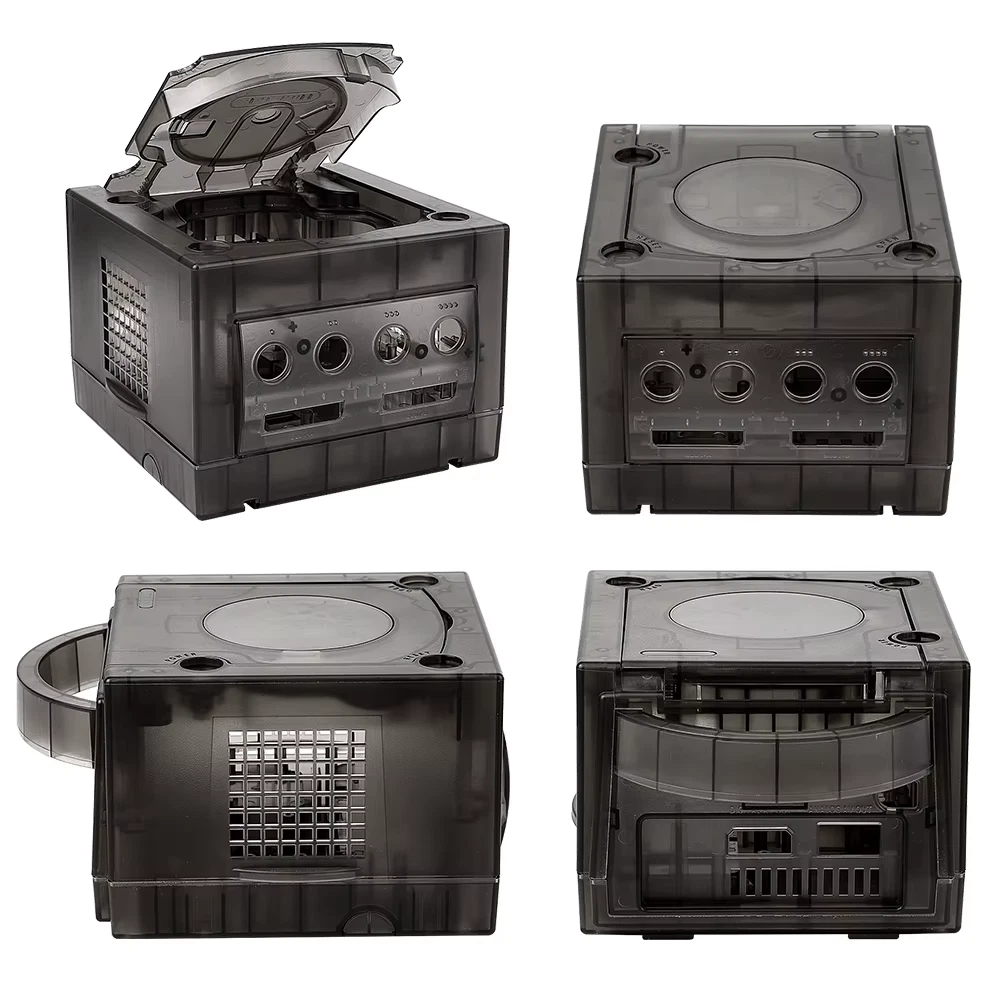 5-Color Transparent Replacement Shell for Nintendo GameCube Console