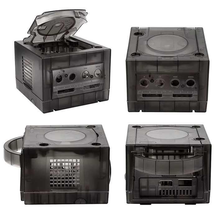 5-Color Transparent Replacement Shell for Nintendo GameCube Console
