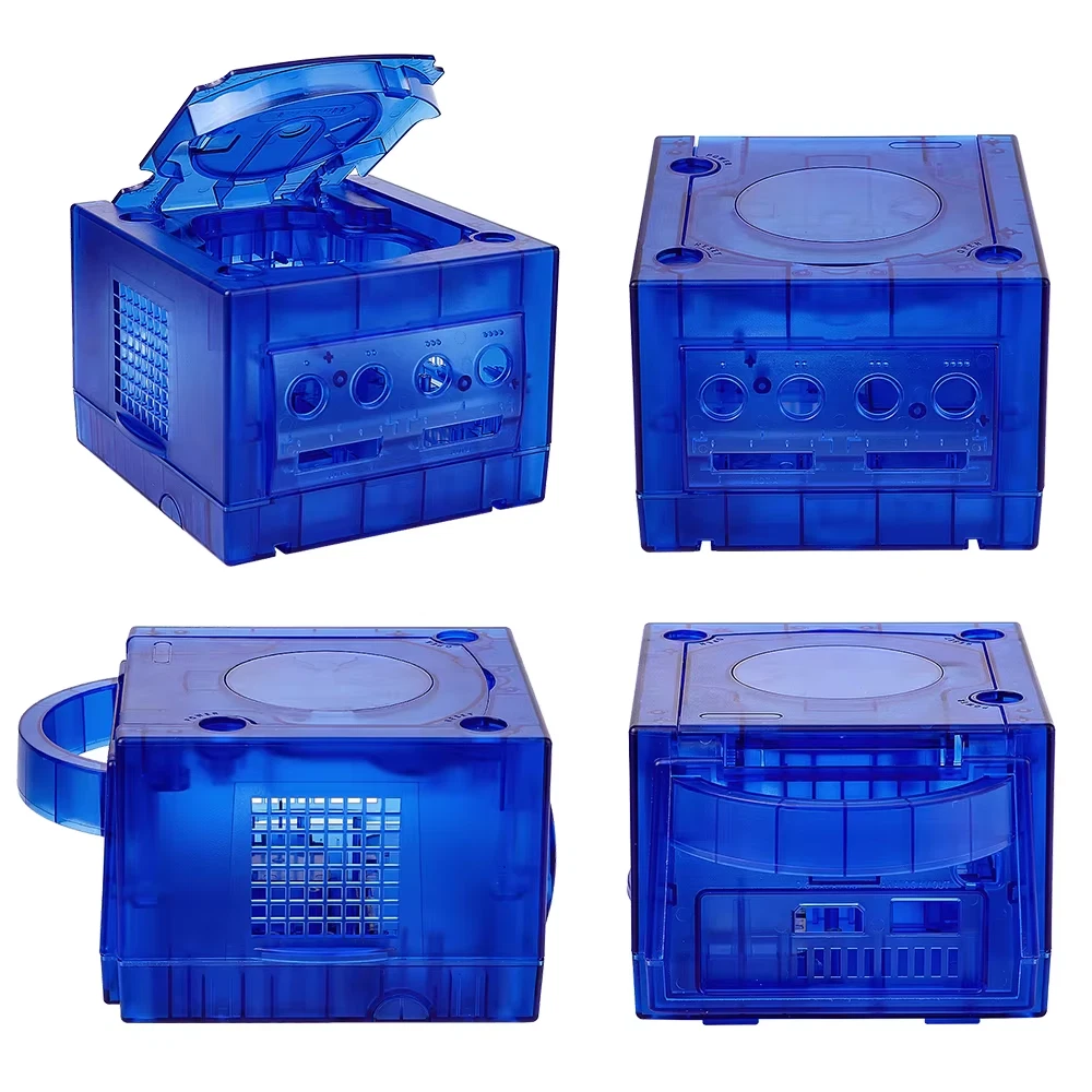 5-Color Transparent Replacement Shell for Nintendo GameCube Console