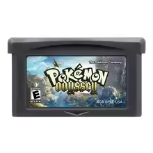 Game cartridge with 'Pokémon Gold' on a black background