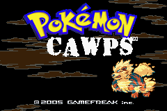 Pokémon CAWPS – GBA ROM Hack Cartridge