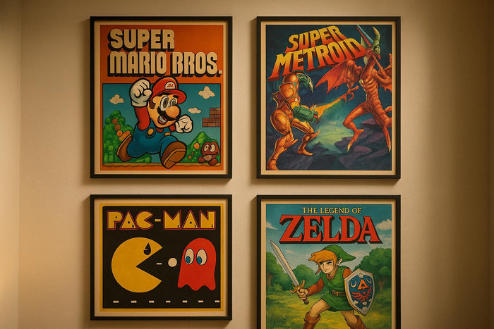 Rare Retro Gaming Posters Worth Collecting