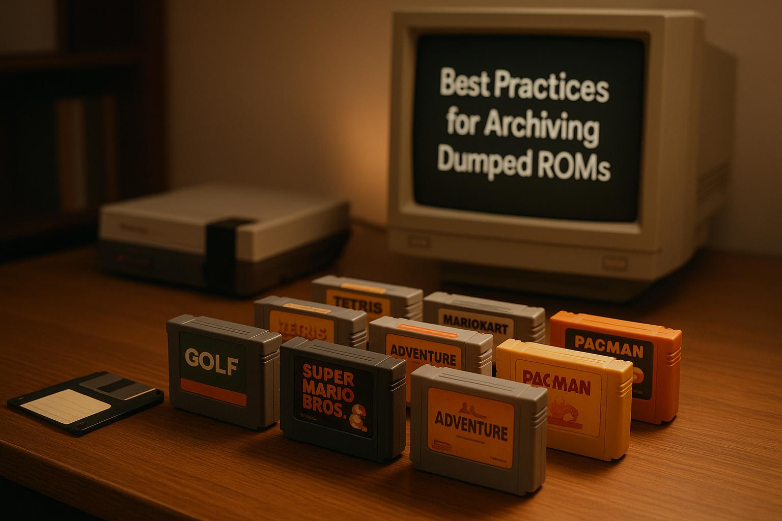 Best Practices for Archiving Dumped ROMs