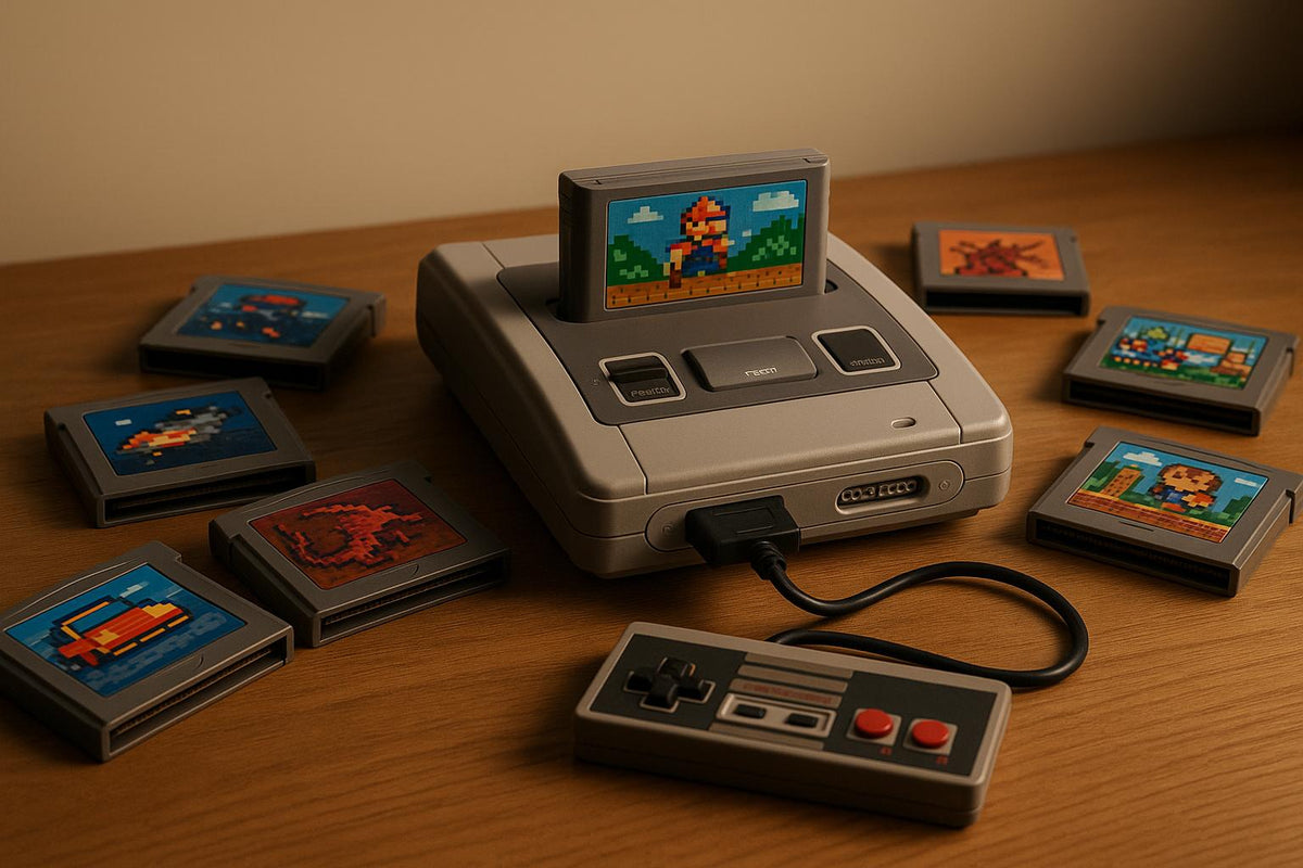 How Reproduction Games Meet Retro Gaming Demand — BJs Game Vault