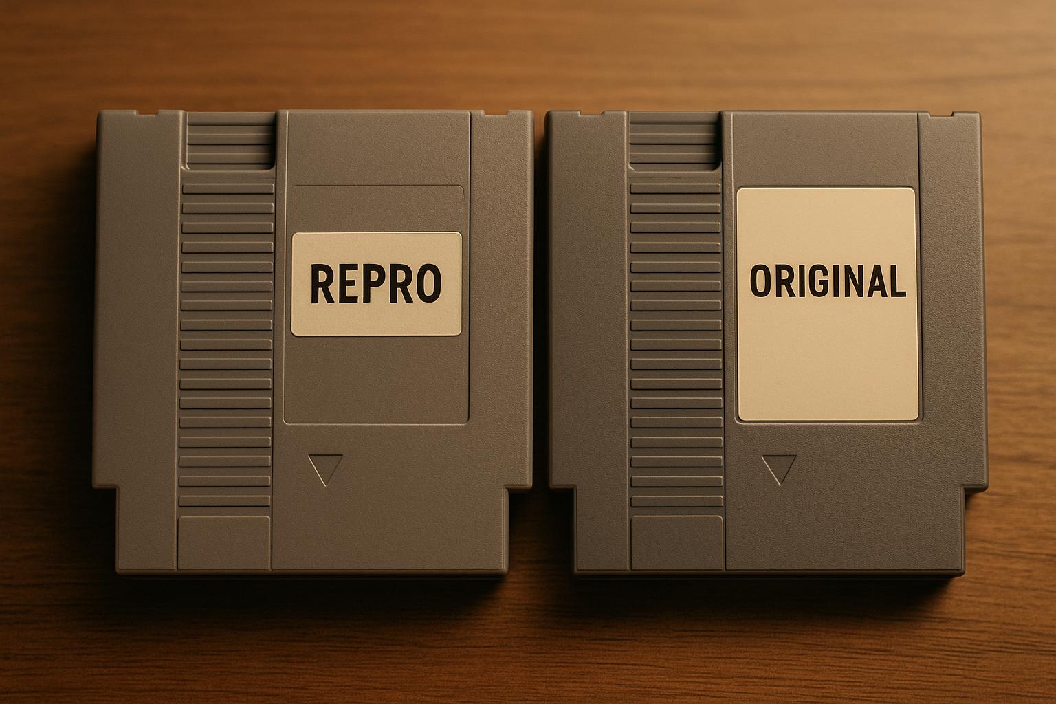 Repro vs. Original: Cartridge Build Quality
