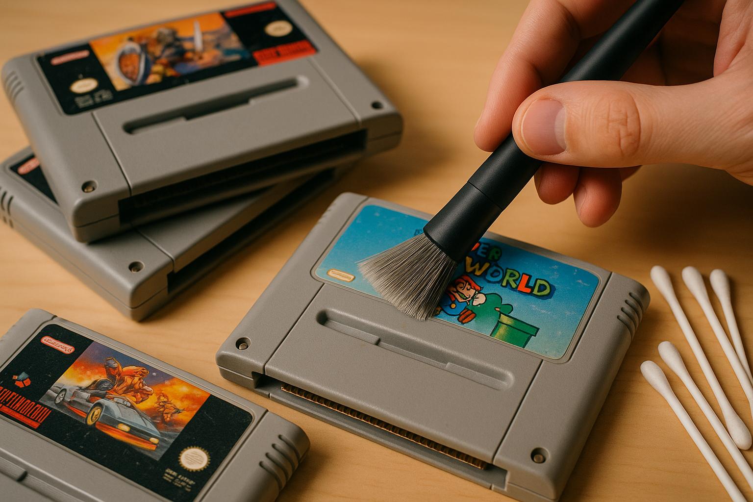 Top Tools for Cleaning Game Cartridges