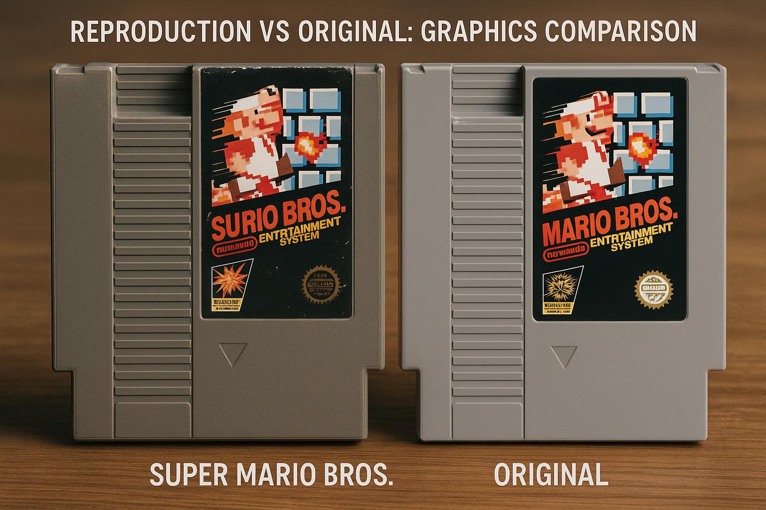 Reproduction vs Original: Graphics Comparison