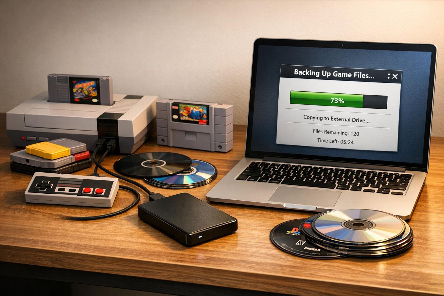 Best Practices for Backing Up Retro Game Data