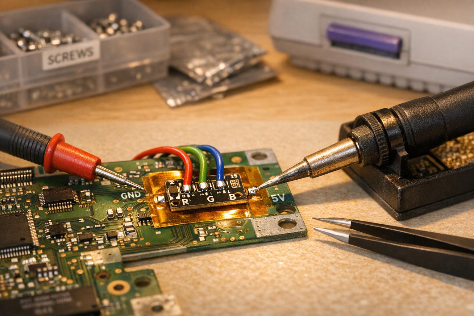 How to Avoid SNES Damage During RGB Mods