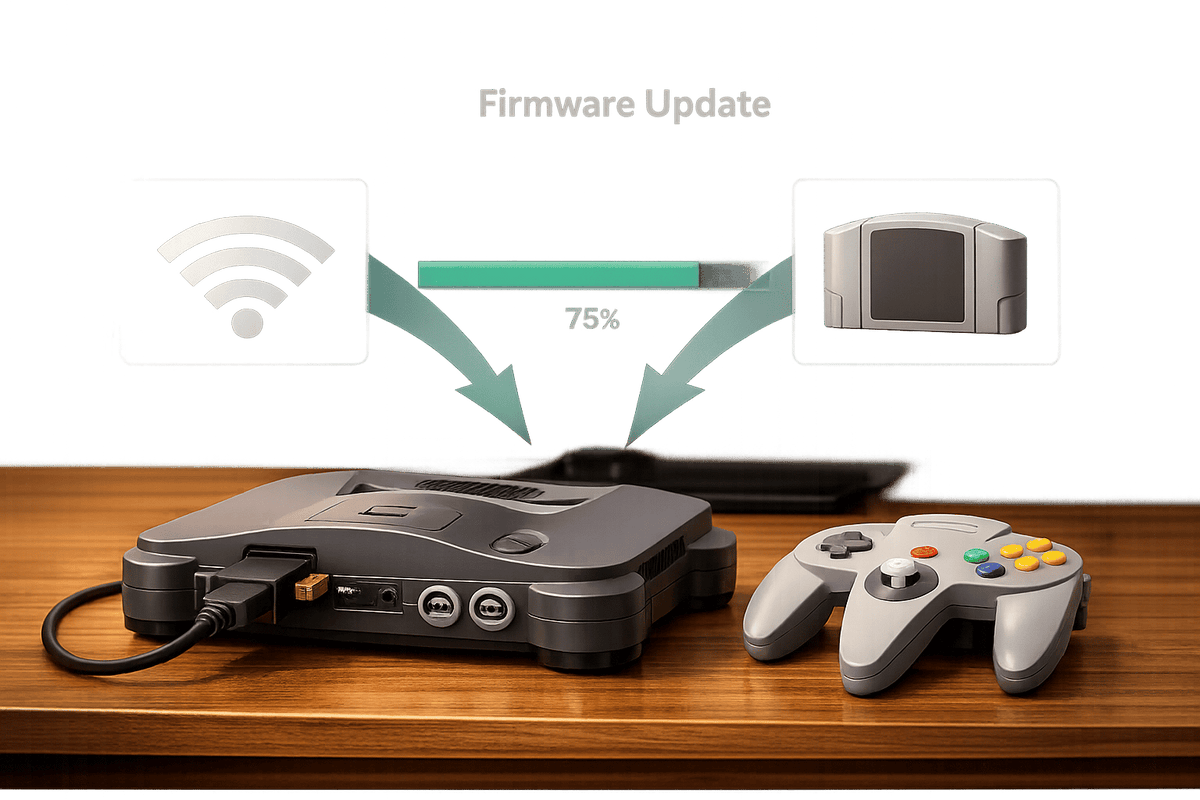 N64 Monitor N64 HDMI Adapter Firmware Guide — BJs Game Vault