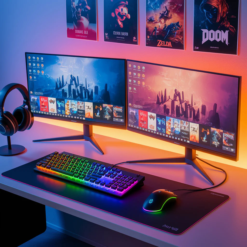 Level Up Your Gaming Setup: From Classic Games to Cutting-Edge Gear