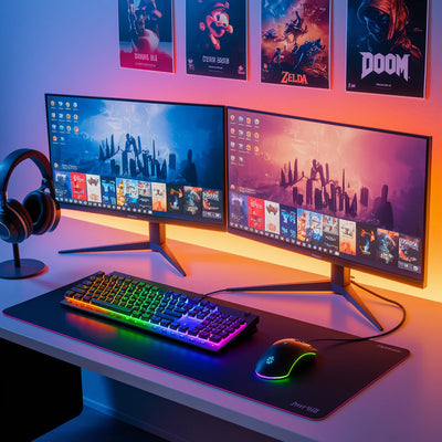 Level Up Your Gaming Setup: From Classic Games to Cutting-Edge Gear