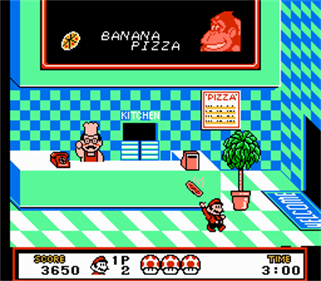 PizzaPop! Mario Edition- NES