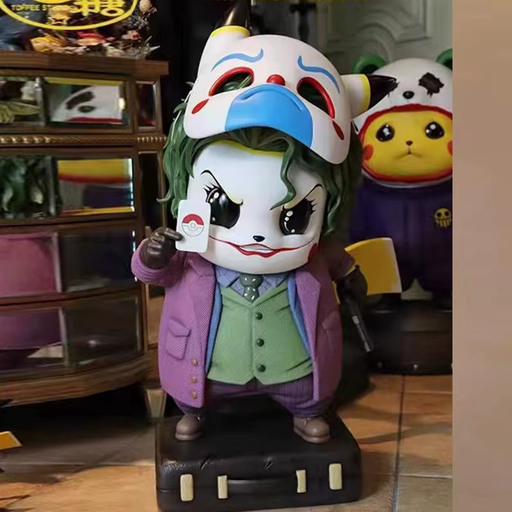 4.9in Pikachu Joker Figure Pokemon GK Statue Cute Collectible Display Gift
