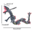 🐉 Shiny Rayquaza Plush Toy | 12” Soft Stuffed Pokémon Plushie
