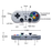 Wireless Switch Controller Gamepad w/ Turbo + Vibration for PC Nintendo