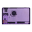 Atomic Purple Back Shell Case for Nintendo Switch Console w/ Kickstand