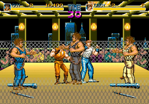 Final Fight MD Patreon Edition v0.89B 💥 16Bit Game Card for Sega Genesis MD
