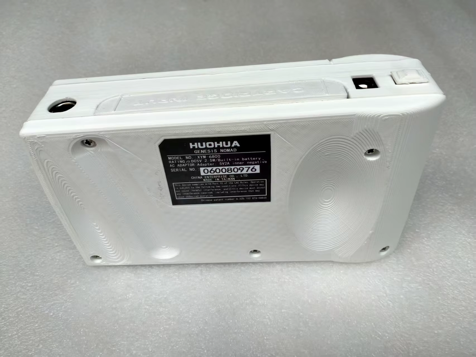 Genesis Nomad 3D Printed Handheld Console 3.5" LCD MD Game Player