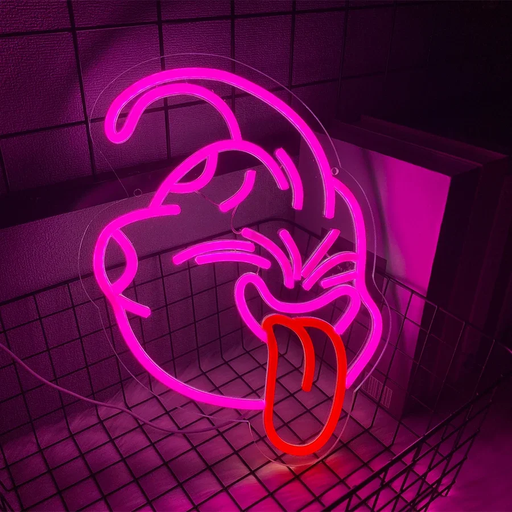 ⚡ Dragon Ball Z Neon Sign LED USB Light Anime Decor for Game Room, Man Cave, Kid