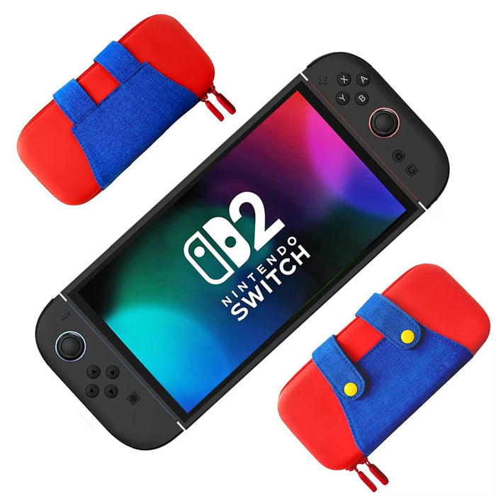 Slim Travel Case for Nintendo Switch 2 Accessories, Waterproof EVA Hard Shell Ma