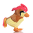8.7 IN Pidgeotto Plush Doll | TAKARA TOMY Pokémon Stuffed Toy Gift for Kids