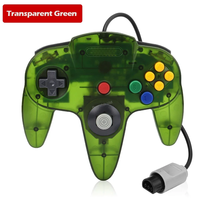 🎮 8 Color Wired Controller for N64 Console - Retro Joypad Accessory 🔥
