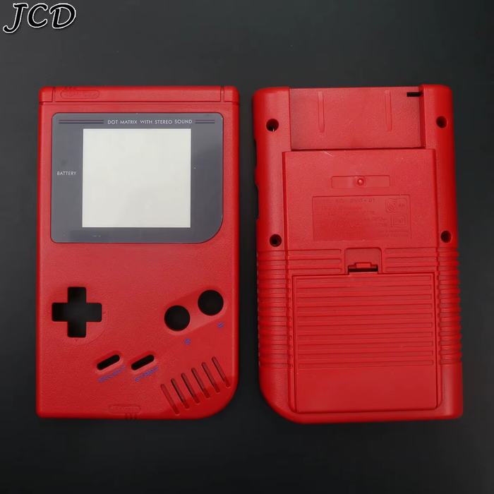 🔧 Full Shell Housing Kit for GB DMG | Replacement Case + Buttons + Screen Lens