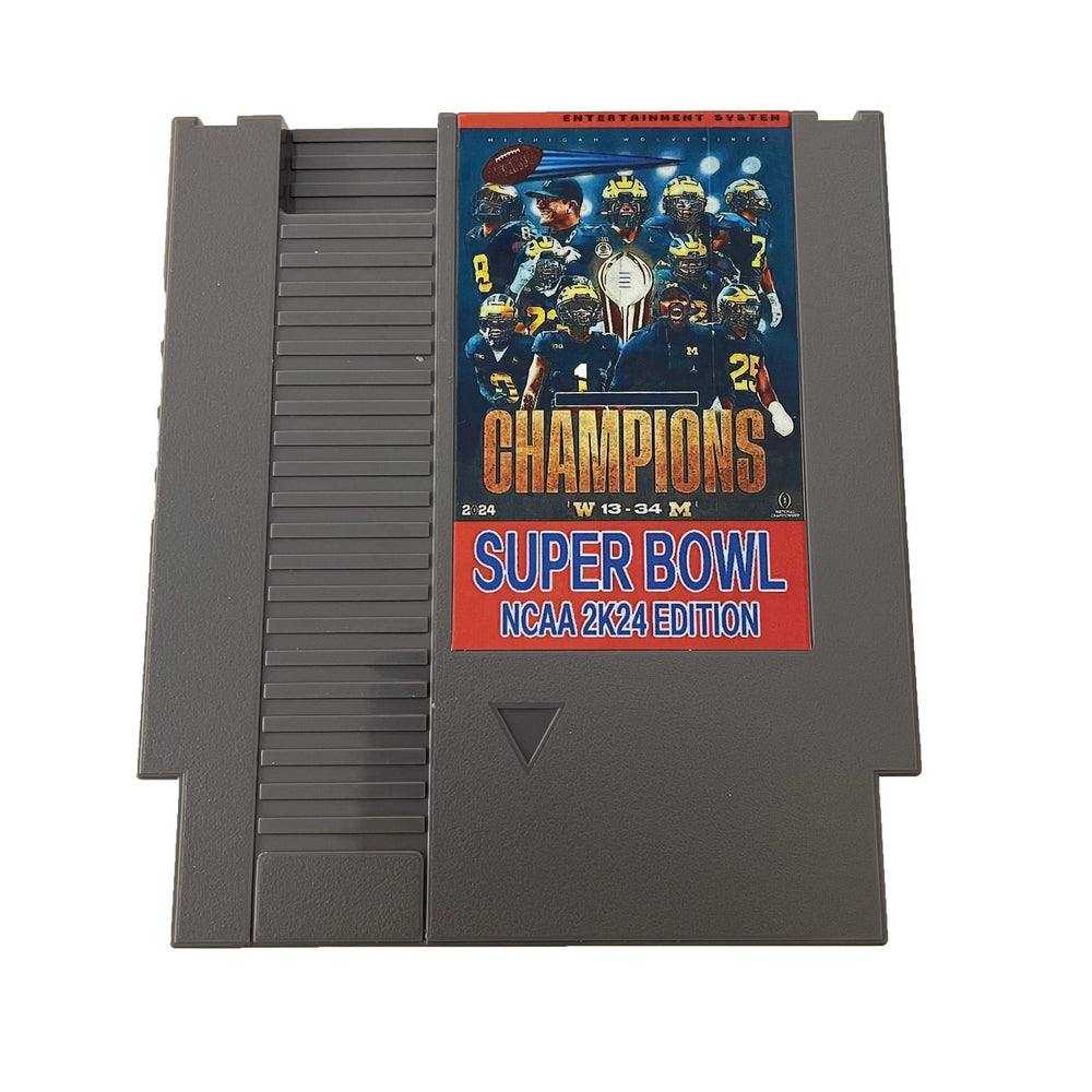 Tecmo Super Bowl NCAA 2K24 Edition 🏈 NES 8Bit Game Cartridge Retro Classic