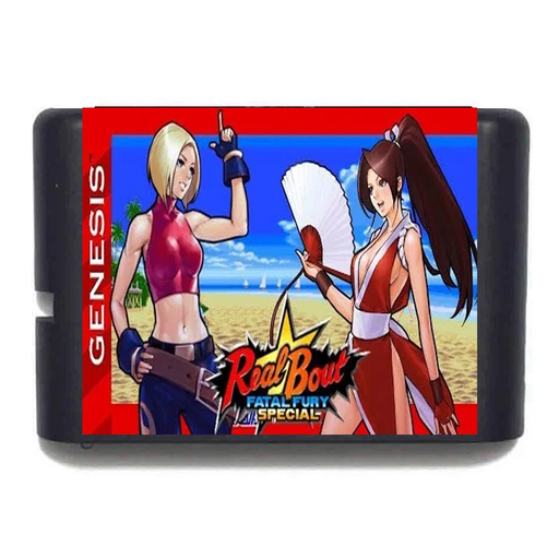Real Bout Fatal Fury Special V2.0 MD 16-Bit Game Card for Sega Genesis