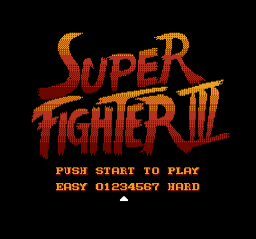 Super Fighter III NES 8Bit Game Cartridge for Nintendo Entertainment System