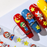 💅 Super Mario Bros Kawaii 3D Nail Art Stickers | Cute Anime Nail Patches
