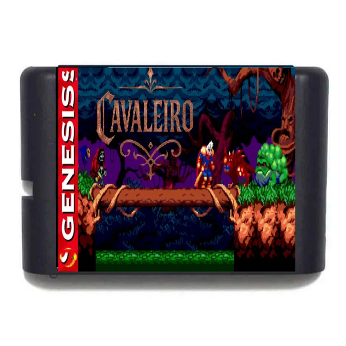 MD Cavaleiro 16 Bit Game Card for Mega Drive Genesis