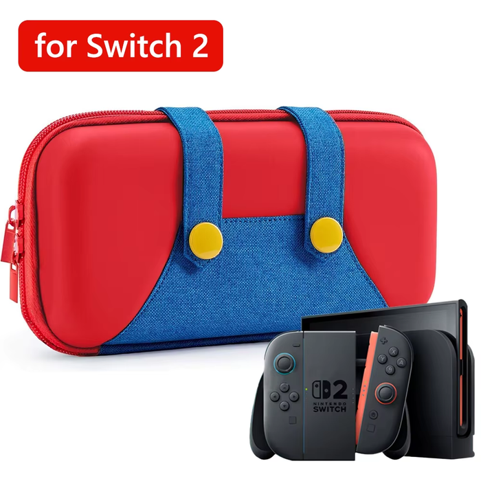 Slim Travel Case for Nintendo Switch 2 Accessories, Waterproof EVA Hard Shell Ma