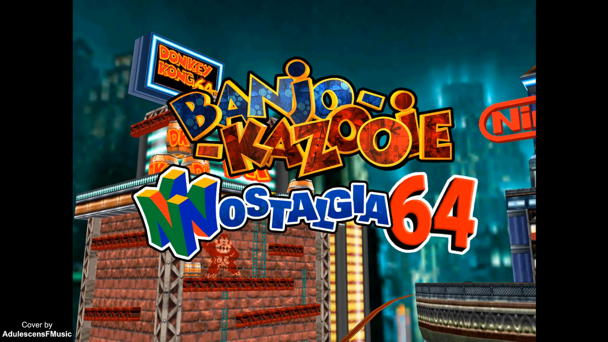 🐻🐦 Banjo-Kazooie Nostalgia 64 – Fan-Made N64 Cartridge