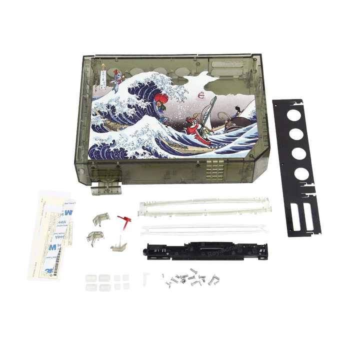 🎮 11-Color Full Shell Replacement Kit for Wii Console – With Buttons Included!