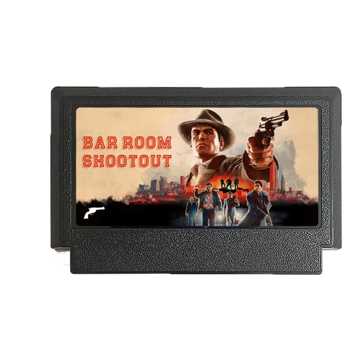 Bar Room Shootout Famicom 60-Pin Game Cartridge ENG Version for FC Console