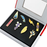 🎖️ Full Gym Badge Box Set – Kanto to Kalos + Orange Islands | Pokémon Pins