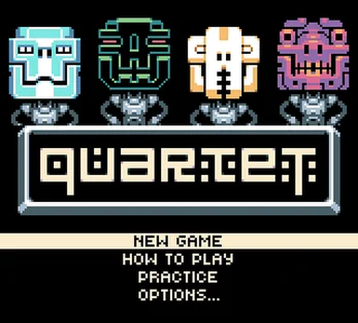 Quartet Puzzle Game Boy GBC Game Cartridge Addictive Face-Matching Classic