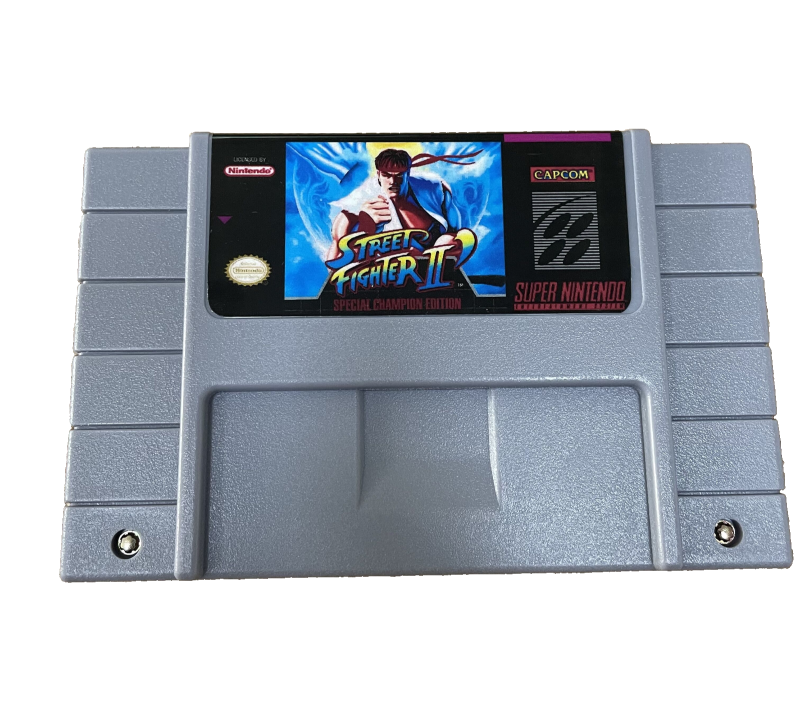 🥋 Street Fighter II’ Champion Edition – SNES 16-Bit Game Cartridge