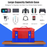 🎒 Large Carrying Case for Nintendo Switch – Waterproof EVA Storage Bag